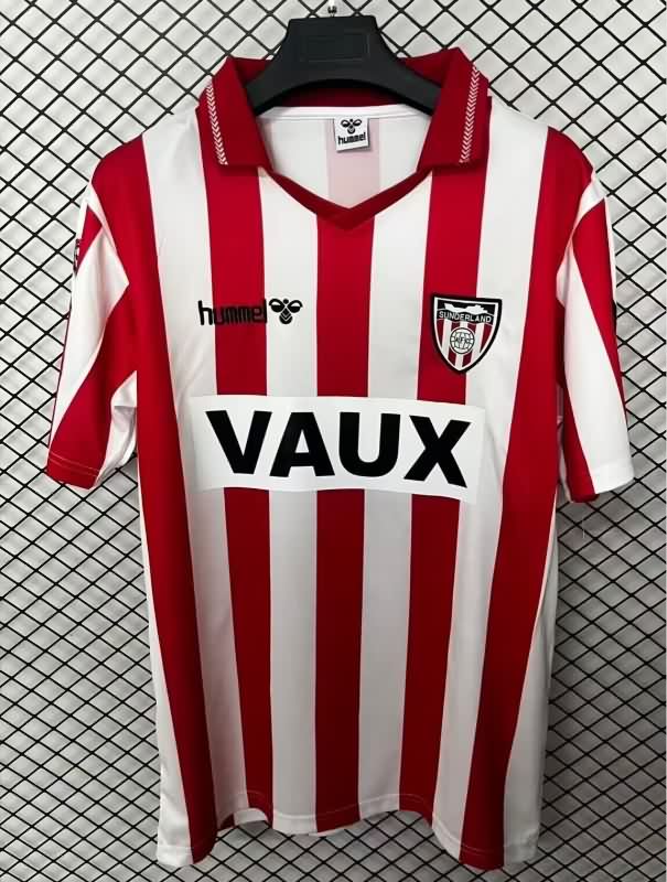 AAA(Thailand) Sunderland 1991/94 Home Retro Soccer Jersey AAA(Thailand) Sunderland 1991/94 Home Retro Soccer Jersey
