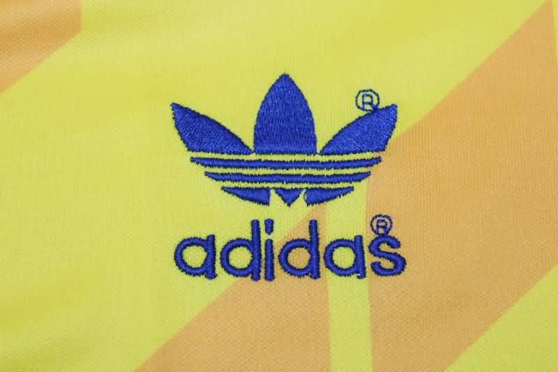 AAA(Thailand) 1988 Sweden Retro Home Soccer Jersey
