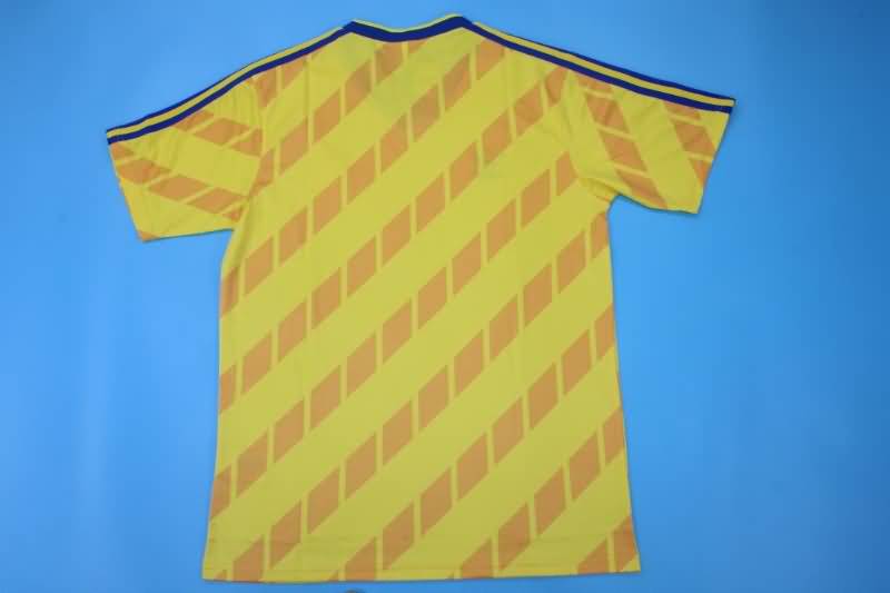 AAA(Thailand) 1988 Sweden Retro Home Soccer Jersey