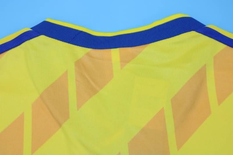 AAA(Thailand) 1988 Sweden Retro Home Soccer Jersey