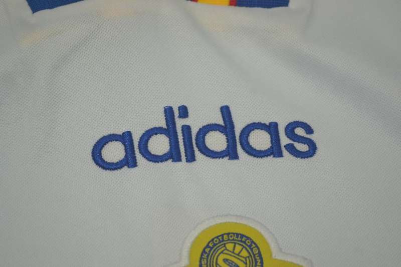 AAA(Thailand) Sweden 1994 Away Retro Soccer Jersey