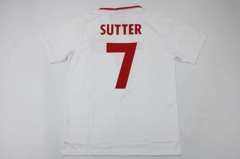 AAA(Thailand) Switzerland 1994 Away Retro Soccer Jersey