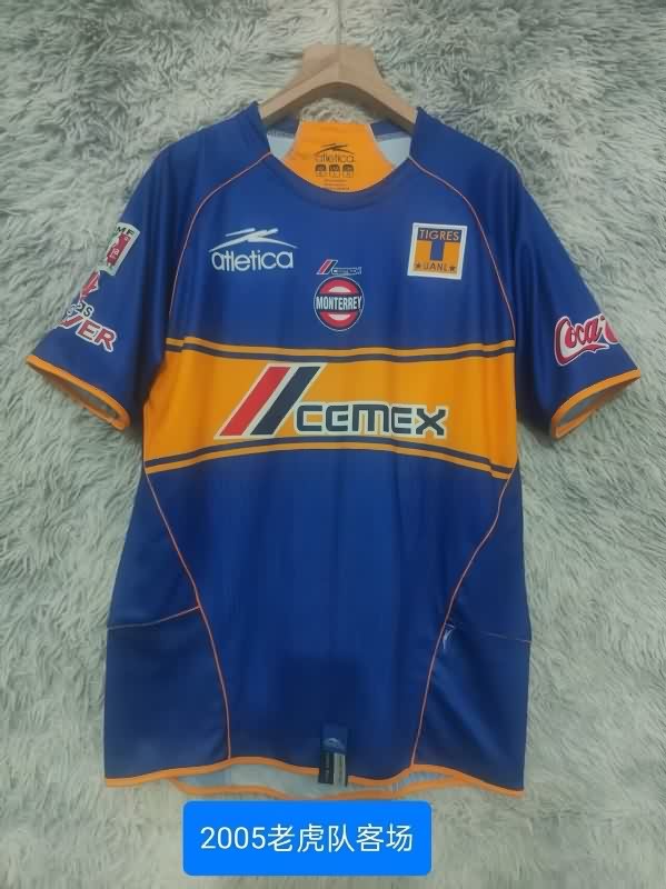 AAA(Thailand) Tigres UANL 2005/06 Away Retro Soccer Jersey AAA(Thailand) Tigres UANL 2005/06 Away Retro Soccer Jersey