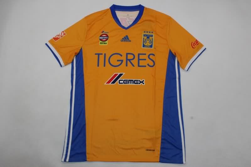 AAA(Thailand) Tigres UANL 2016/17 Home Retro Soccer Jersey