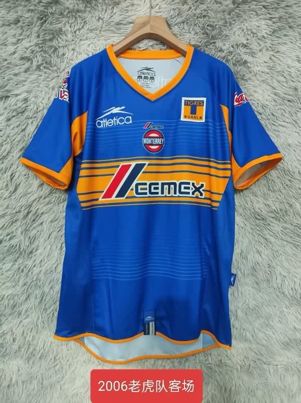 AAA(Thailand) Tigres UANL 2006 Away Retro Soccer Jersey AAA(Thailand) Tigres UANL 2006 Away Retro Soccer Jersey