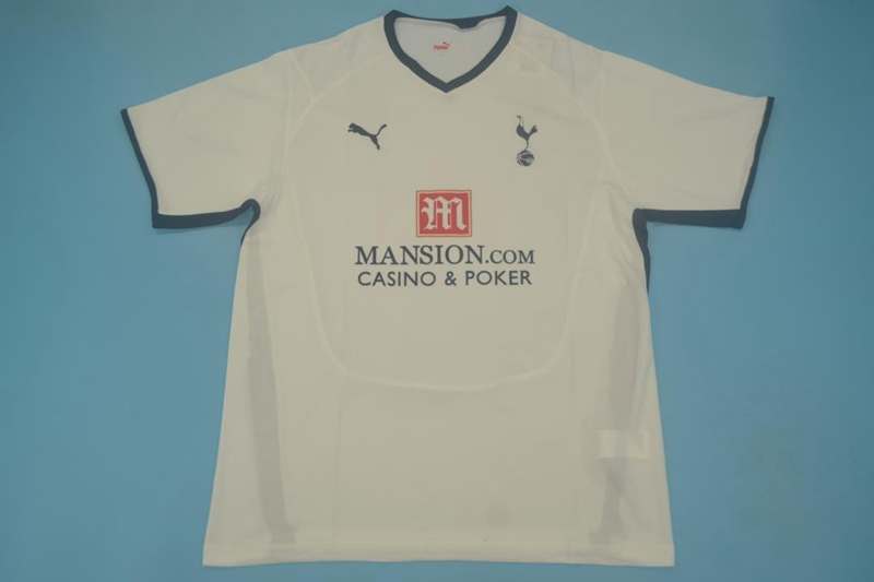 AAA(Thailand) Tottenham Hotspur 2008/09 Home Retro Soccer Jersey