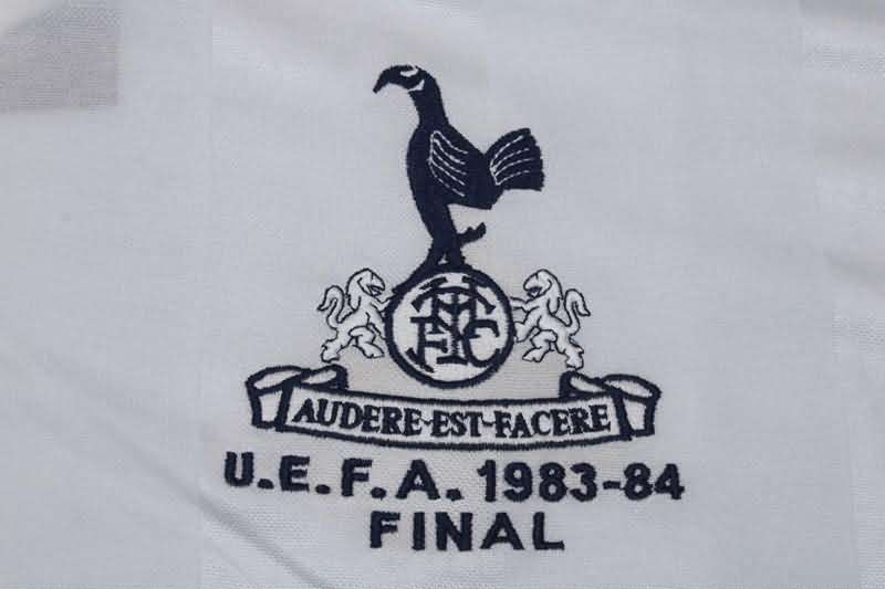 AAA(Thailand) Tottenham Hotspur 1983/84 Home Final Retro Soccer Jersey