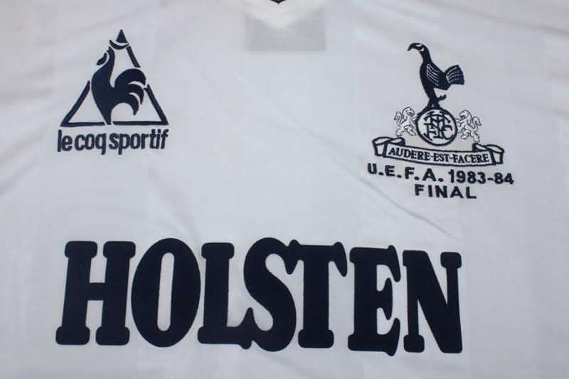 AAA(Thailand) Tottenham Hotspur 1983/84 Home Final Retro Soccer Jersey