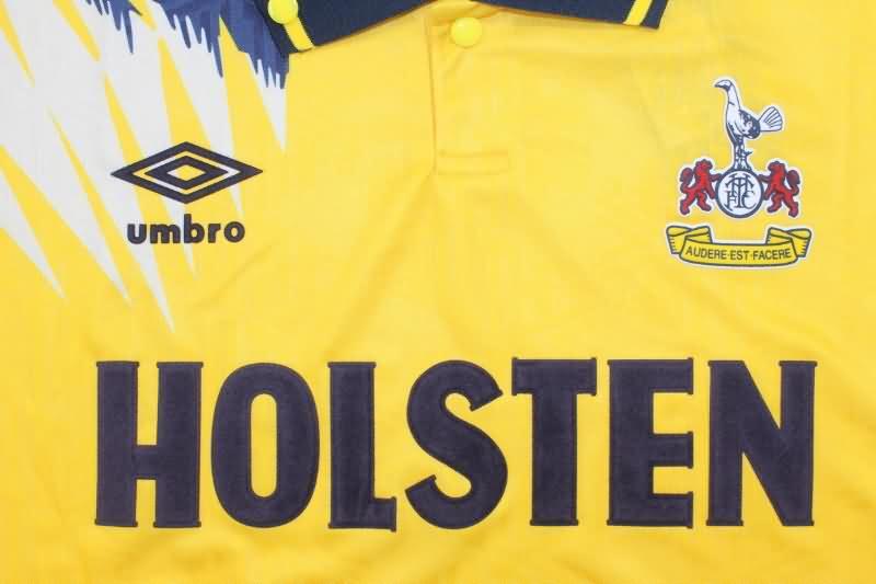 AAA(Thailand) Tottenham Hotspur 1992/95 Away Retro Soccer Jersey