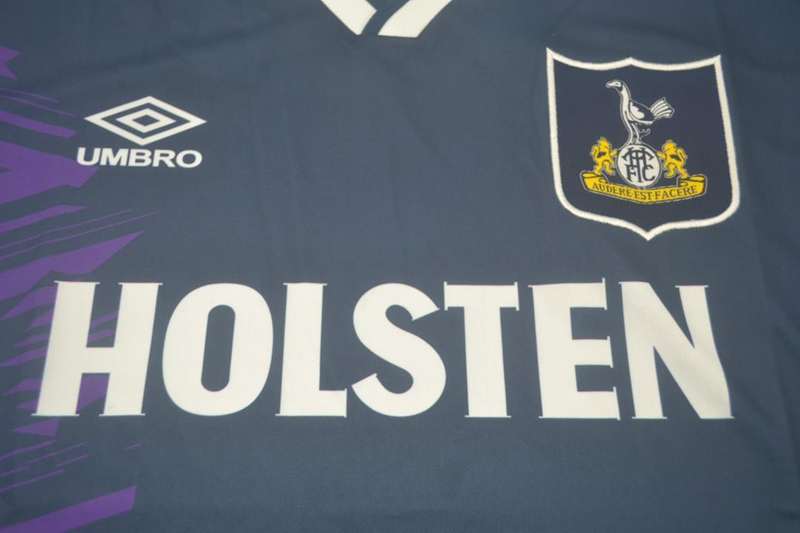 AAA(Thailand) Tottenham Hotspur 1994/95 Away Retro Soccer Jersey