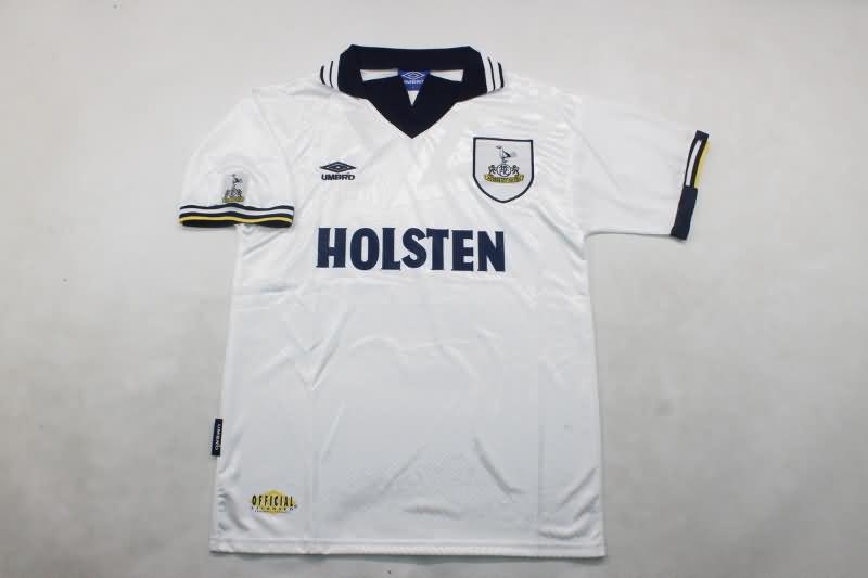 AAA(Thailand) Tottenham Hotspur 1994/95 Home Retro Soccer Jersey