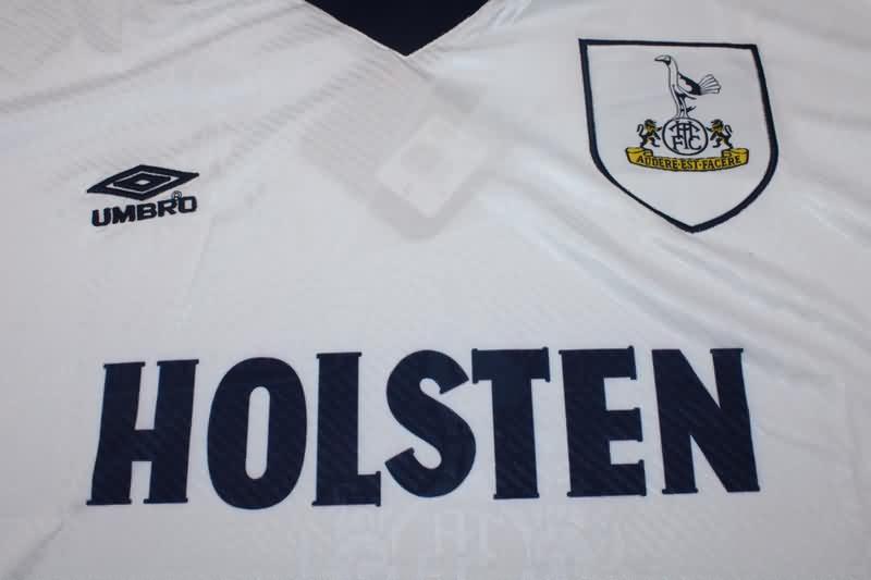 AAA(Thailand) Tottenham Hotspur 1994/95 Home Retro Soccer Jersey