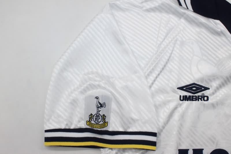 AAA(Thailand) Tottenham Hotspur 1994/95 Home Retro Soccer Jersey