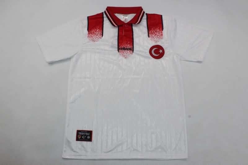 AAA(Thailand) Turkey 1990 Away Retro Soccer Jersey