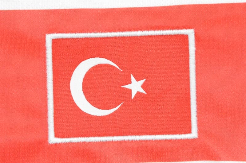 AAA(Thailand) Turkey 2002 Away Retro Soccer Jersey