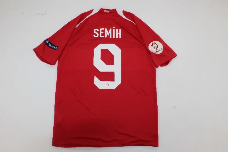 AAA(Thailand) Turkey 2008 Home Retro Soccer Jersey