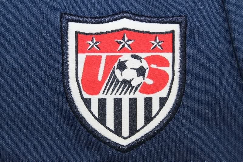 AAA(Thailand) USA 2002 Away Retro Soccer Jersey