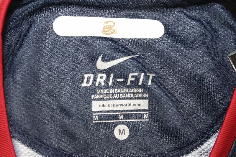 AAA(Thailand) USA 2010 Away Retro Soccer Jersey