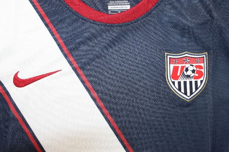AAA(Thailand) USA 2010 Away Retro Soccer Jersey