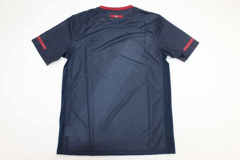 AAA(Thailand) USA 2010 Away Retro Soccer Jersey