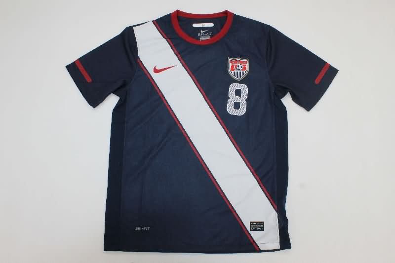 AAA(Thailand) USA 2010 Away Retro Soccer Jersey
