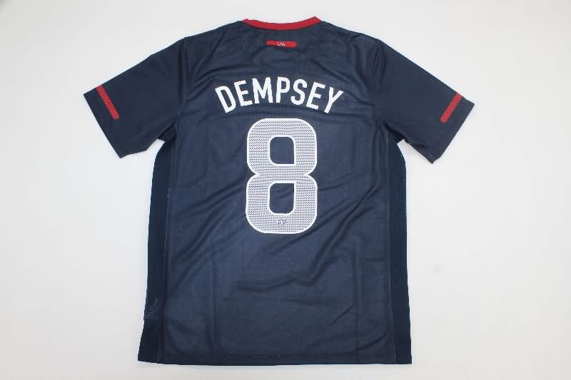 AAA(Thailand) USA 2010 Away Retro Soccer Jersey