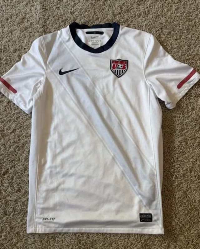 AAA(Thailand) USA 2010 Home Retro Soccer Jersey AAA(Thailand) USA 2010 Home Retro Soccer Jersey