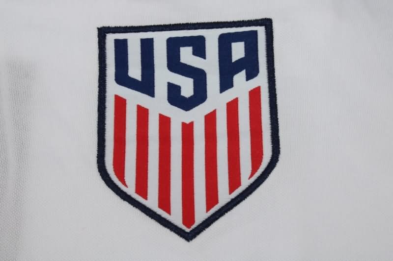 AAA(Thailand) USA 2016 Home Retro Soccer Jersey