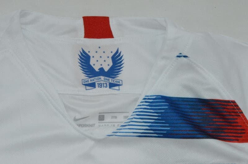 AAA(Thailand) USA 2018 Home Retro Soccer Jersey