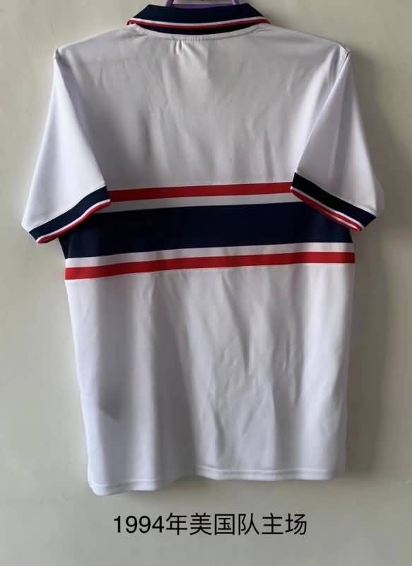 AAA(Thailand) USA 1995/97 Home Retro Soccer Jersey