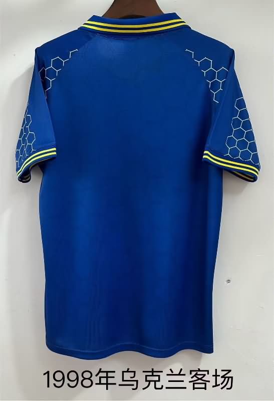 AAA(Thailand) Ukraine 1998 Away Retro Soccer Jersey