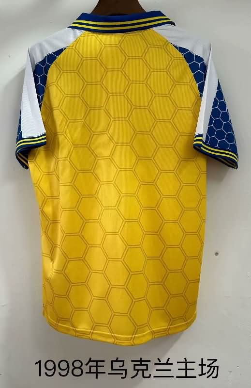 AAA(Thailand) Ukraine 1998 Home Retro Soccer Jersey