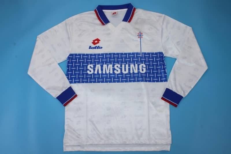 AAA(Thailand) Universidad Catolica 1996 Home Long Slevee Retro Soccer Jersey