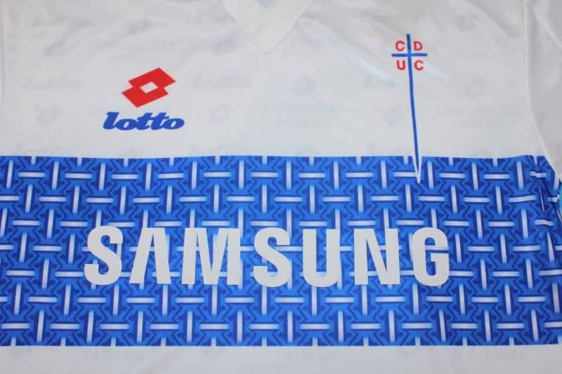 AAA(Thailand) Universidad Catolica 1996 Home Long Slevee Retro Soccer Jersey