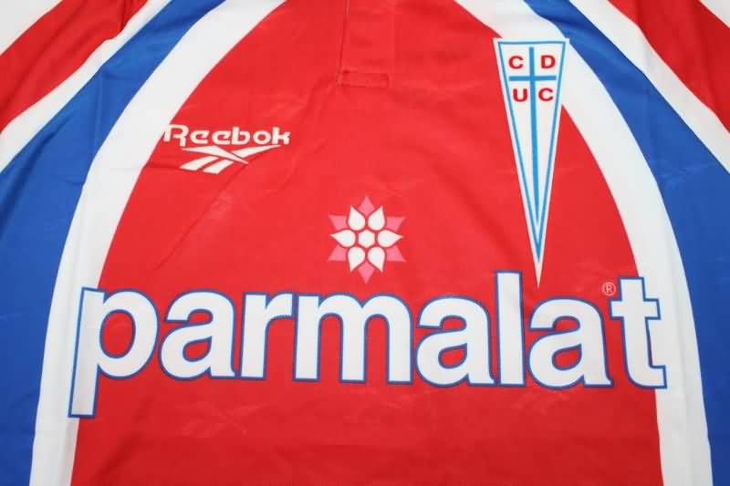 AAA(Thailand) Universidad Catolica 1998 Away Long Slevee Retro Soccer Jersey