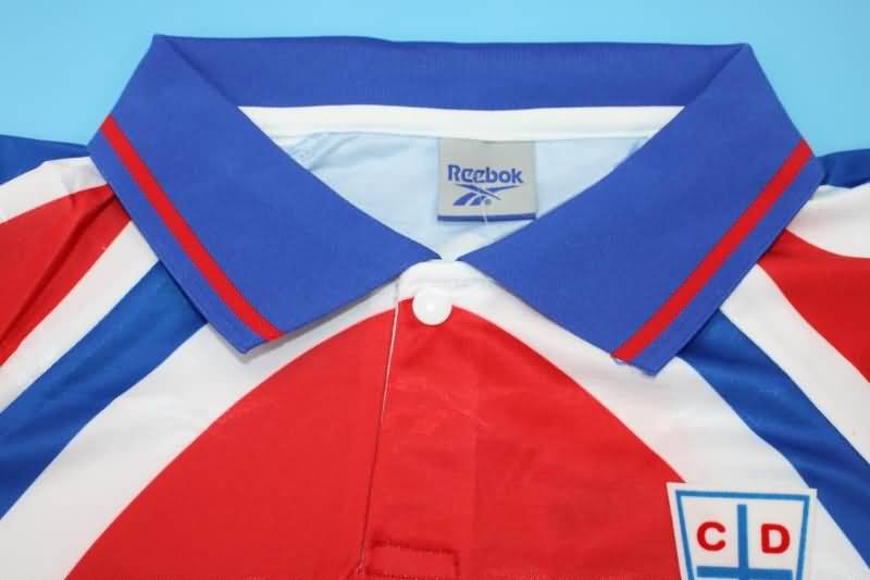 AAA(Thailand) Universidad Catolica 1998 Away Long Slevee Retro Soccer Jersey