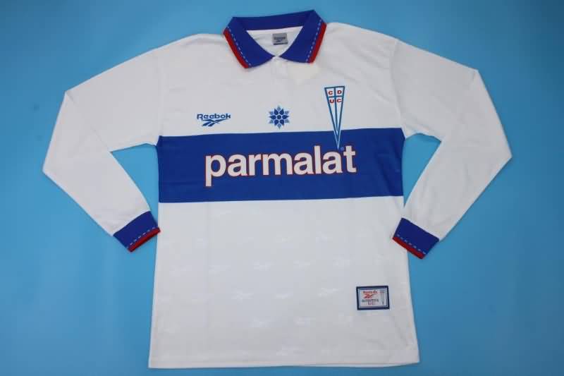 AAA(Thailand) Universidad Catolica 1998/99 Home Long Slevee Retro Soccer Jersey