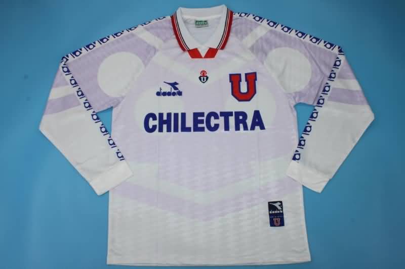 AAA(Thailand) Universidad Chile 1996 Away Long Sleeve Retro Soccer Jersey