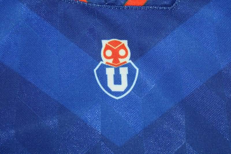 AAA(Thailand) Universidad Chile 1996 Home Long Sleeve Retro Soccer Jersey