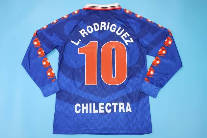 AAA(Thailand) Universidad Chile 1996 Home Long Sleeve Retro Soccer Jersey