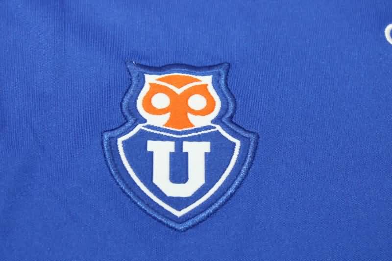 AAA(Thailand) Universidad Chile 2011 Home Long Sleeve Retro Soccer Jersey