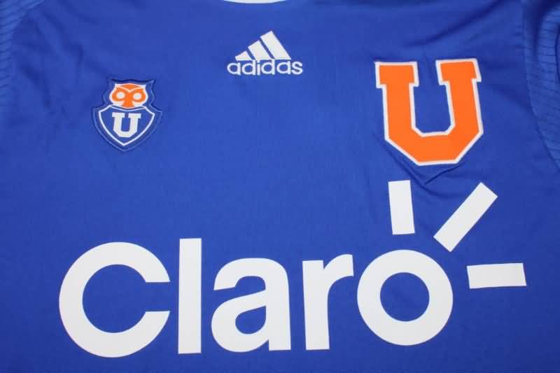 AAA(Thailand) Universidad Chile 2011 Home Long Sleeve Retro Soccer Jersey