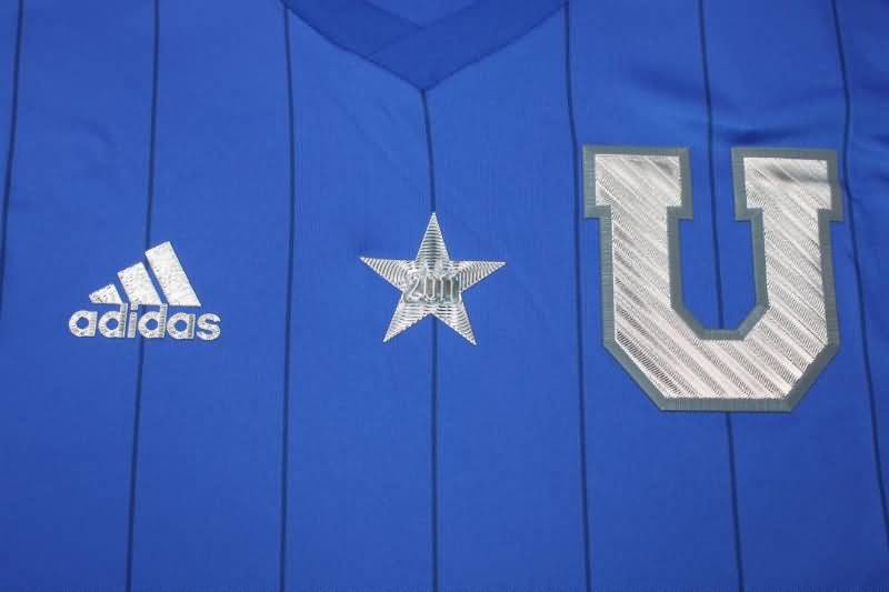 AAA(Thailand) Universidad Chile 2011 Special Long Sleeve Retro Soccer Jersey