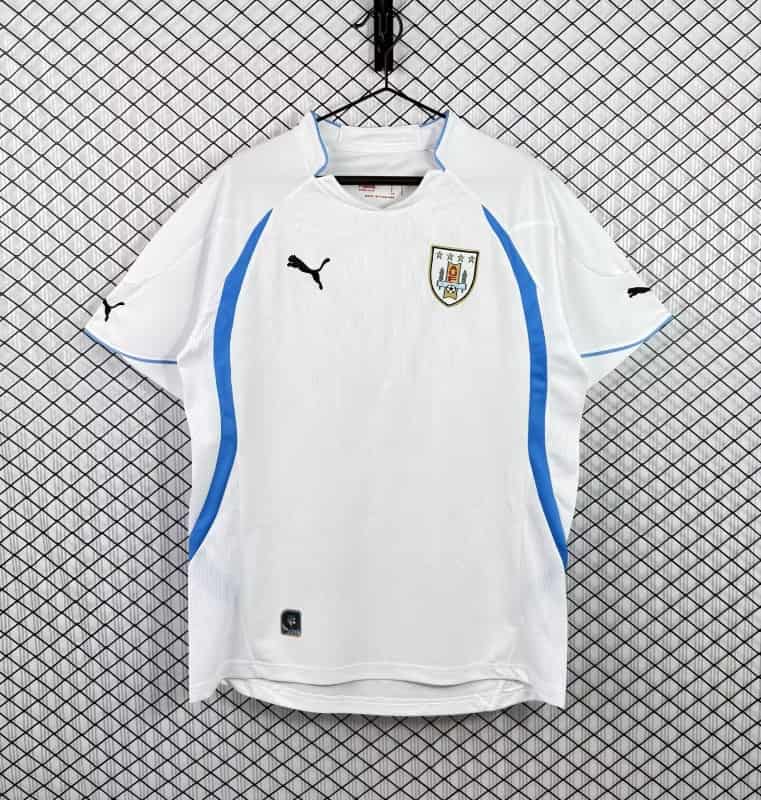 AAA(Thailand) Uruguay 2010 Away Retro Soccer Jersey AAA(Thailand) Uruguay 2010 Away Retro Soccer Jersey