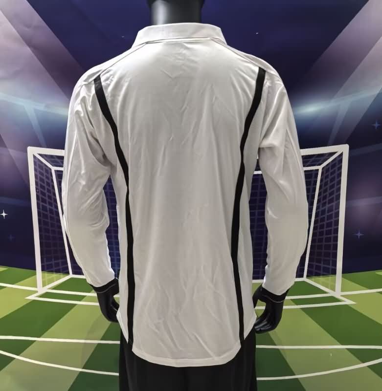AAA(Thailand) Valencia 2000/01 Home Long Sleeve Retro Soccer Jersey