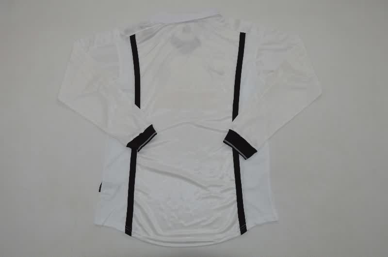 AAA(Thailand) Valencia 2000/01 Home Long Sleeve Retro Soccer Jersey