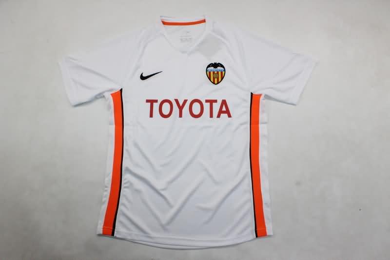 AAA(Thailand) Valencia 2006/07 Home Retro Soccer Jersey