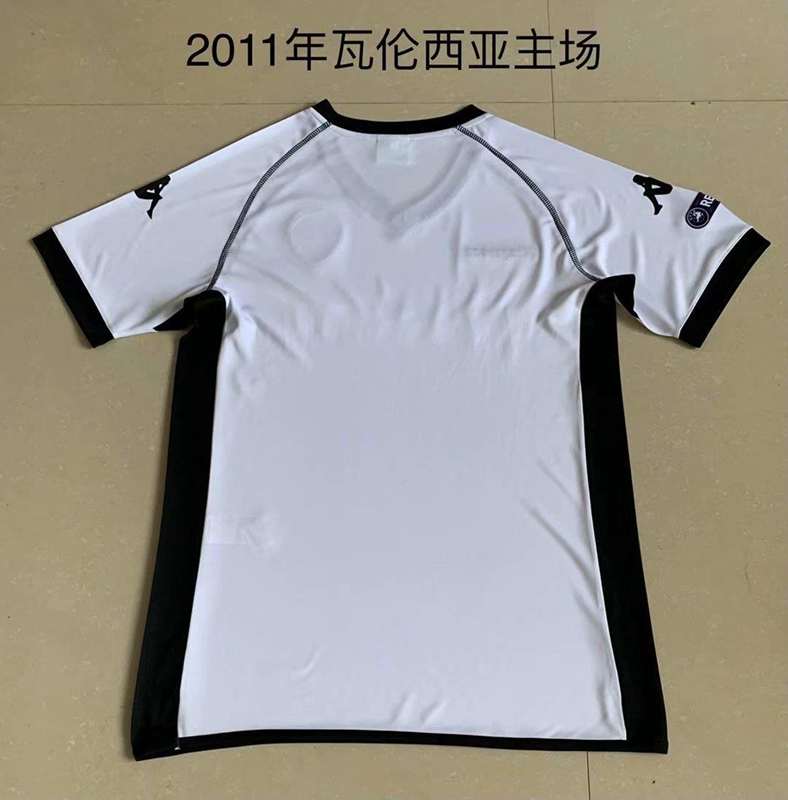 AAA(Thailand) Valencia 2010/11 Home Retro Soccer Jersey