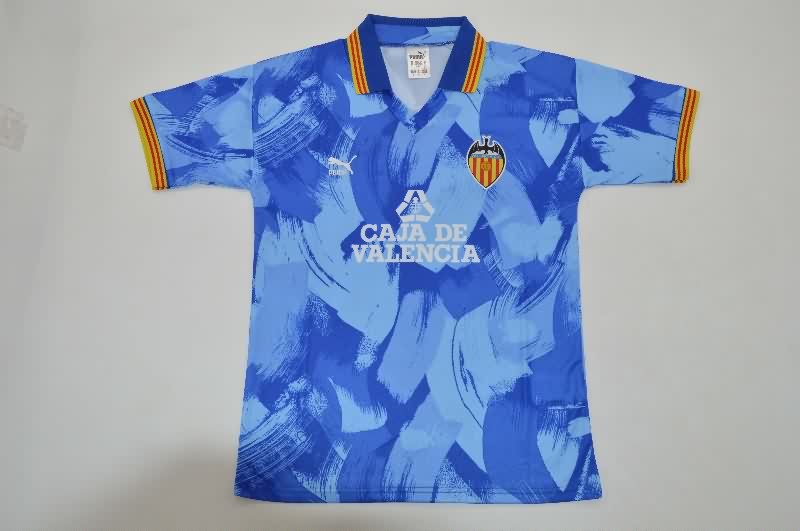 AAA(Thailand) Valencia 1990/92 Away Retro Soccer Jersey
