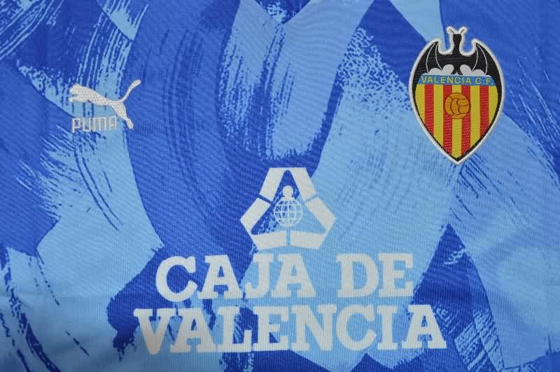 AAA(Thailand) Valencia 1990/92 Away Retro Soccer Jersey